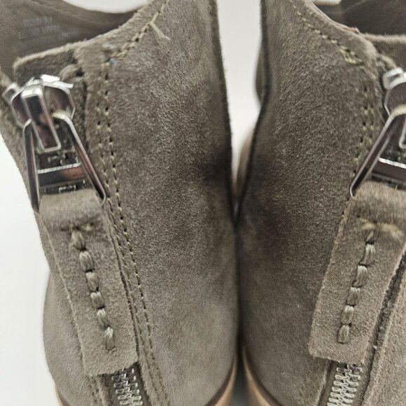 Dolce Vita Women's Taupe Suede Tucker Ankle Boots Size 9.5 - Picture 13 of 13